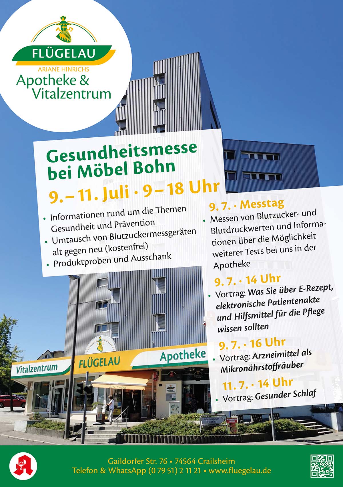 Gesundheitsmesse bei Möbel Bohn – Programm